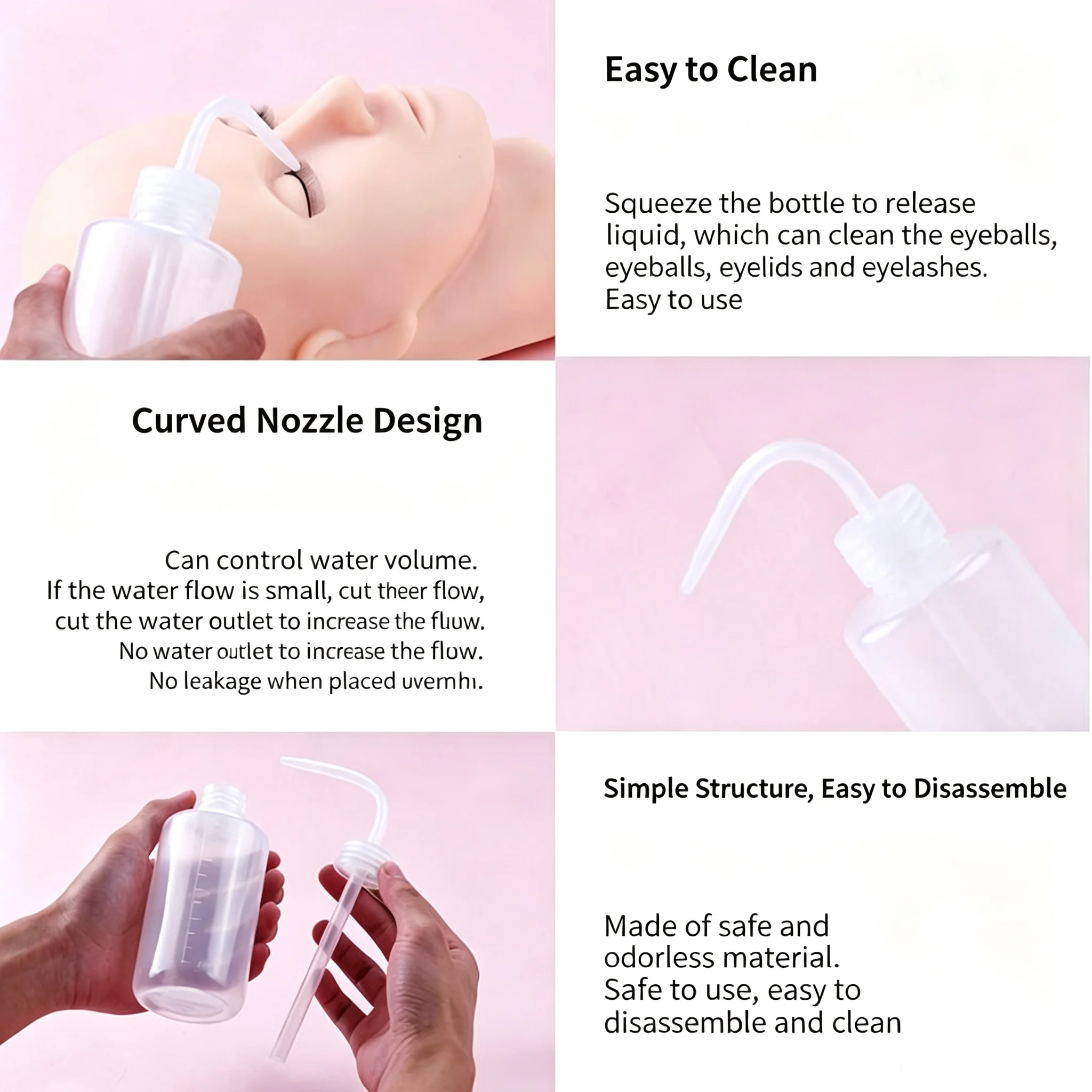 13点セット まつげエクステ洗浄キット 5 in 1 ラッシ - Eyelash Extension Wash Kit のレビューと価格