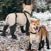 2025 Best Anti-Slip Dog Shoes Pet Paw Protector Dog Rain Booties, Dirty-proof & Anti-fall Dog Outdoor Dog Suspender Sock Shoes