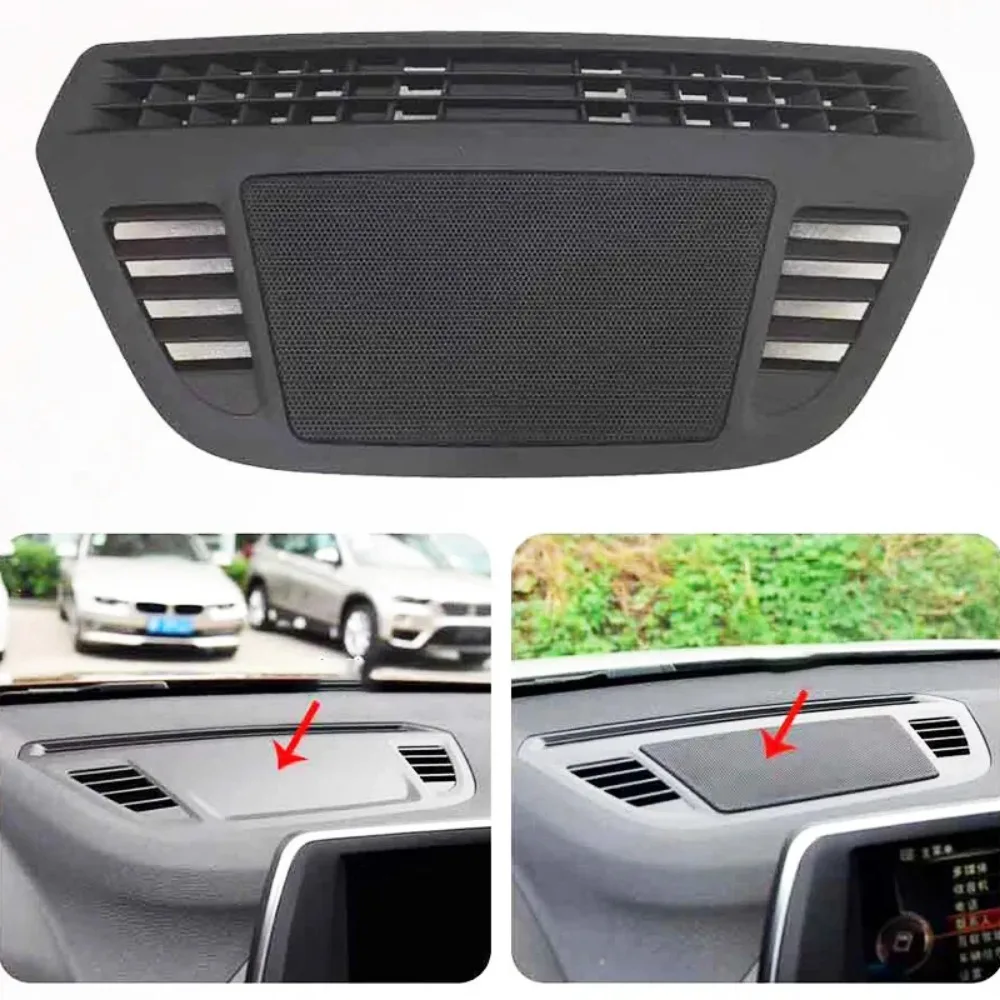 3 Pcs Dashboard Speakers Cover Kit For BMW F48 X1 Series High Quality 4 inch Midrange Loudspeaker Plus Tweeter Audio Replacement