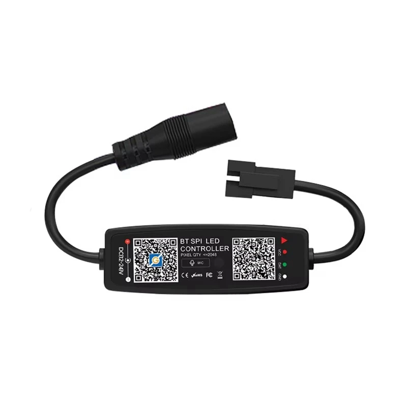 

Y17A WS2812B LED Controller Bluetooth APP Control Music Controller For SK6812 WS2811 WS2812 LED Pixel Light Strip