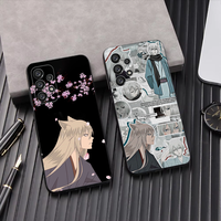Anime Tomoe K-Kamisama Phone Case For Samsung Galaxy A13,A21s,A22,A31,A32,A52,A53,A71,A80,A91 Soft Black Shell