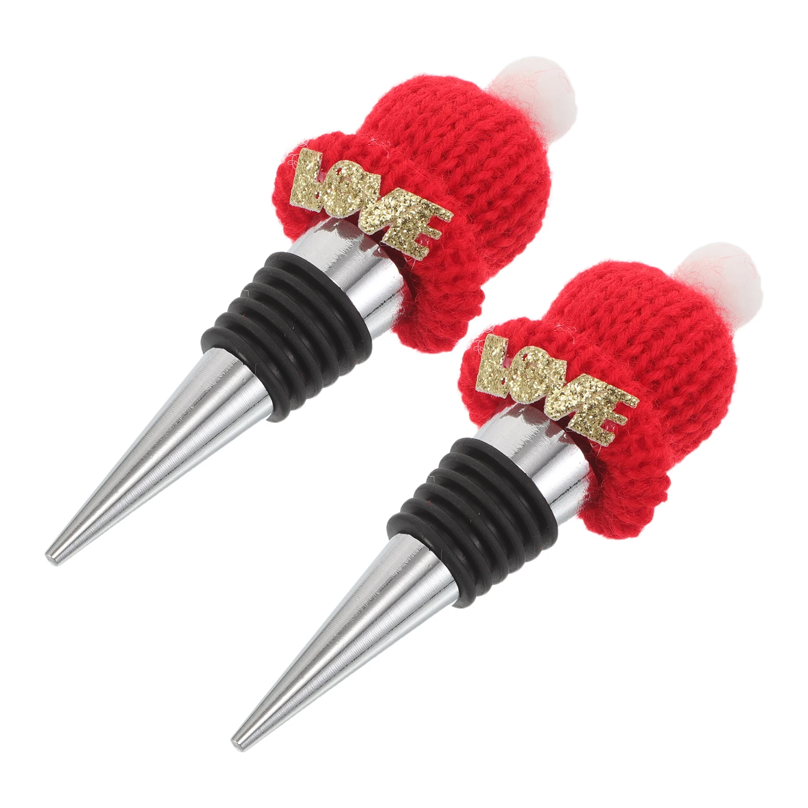 

2 шт., пробка для бутылки для рождественской вечеринки, шляпа Санта-Клауса, винная пробка, многоразовая винная пробка, праздничное украшение, подарок, рождественская шляпа, пробка для бутылки