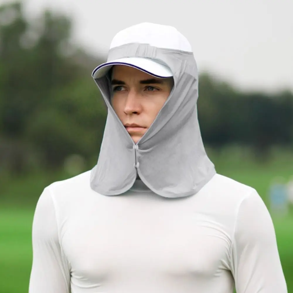 

Ice Silk Golf Sunscreen Neckerchief Sun Protective with Elastic Cool Breathable Mask Without Cap All-round