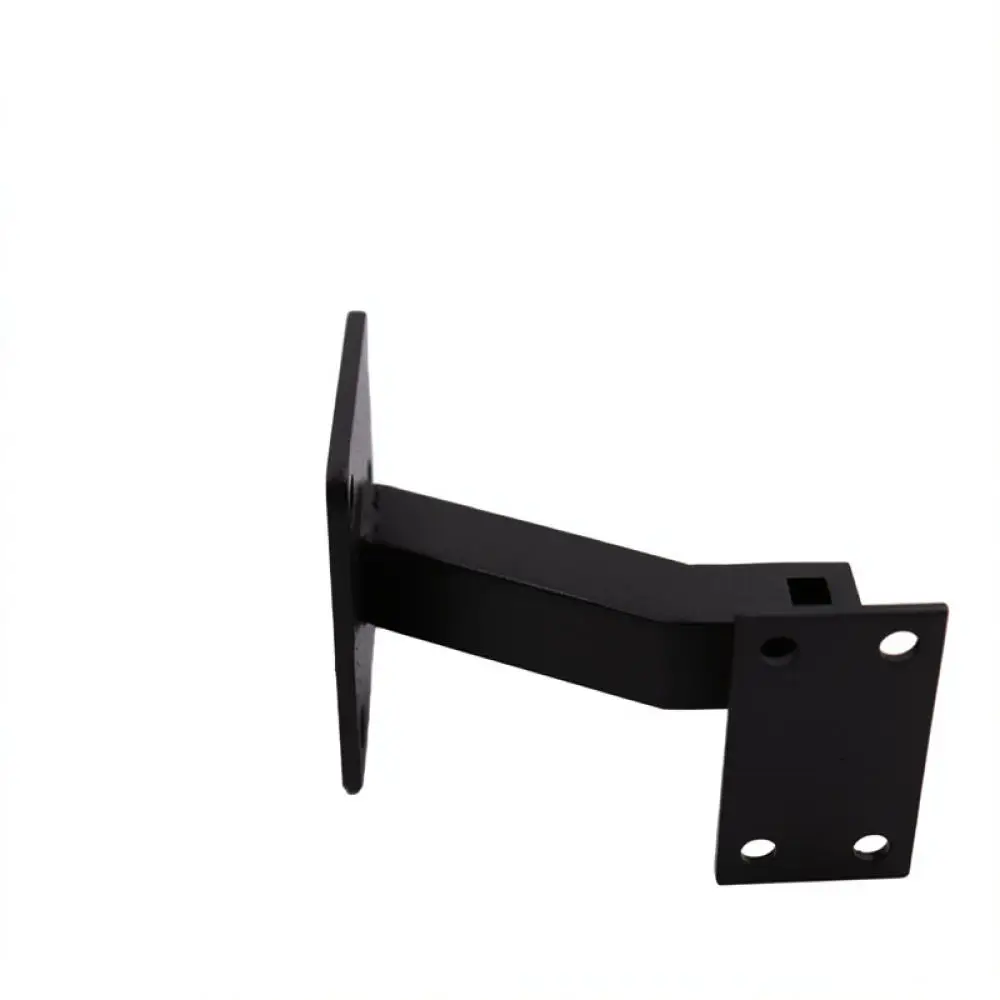 Stainless Steel Handrail Bracket Black Support Wall Mounted Balcony Railing Fixture Staircase Accessory For Siyuan Hardware