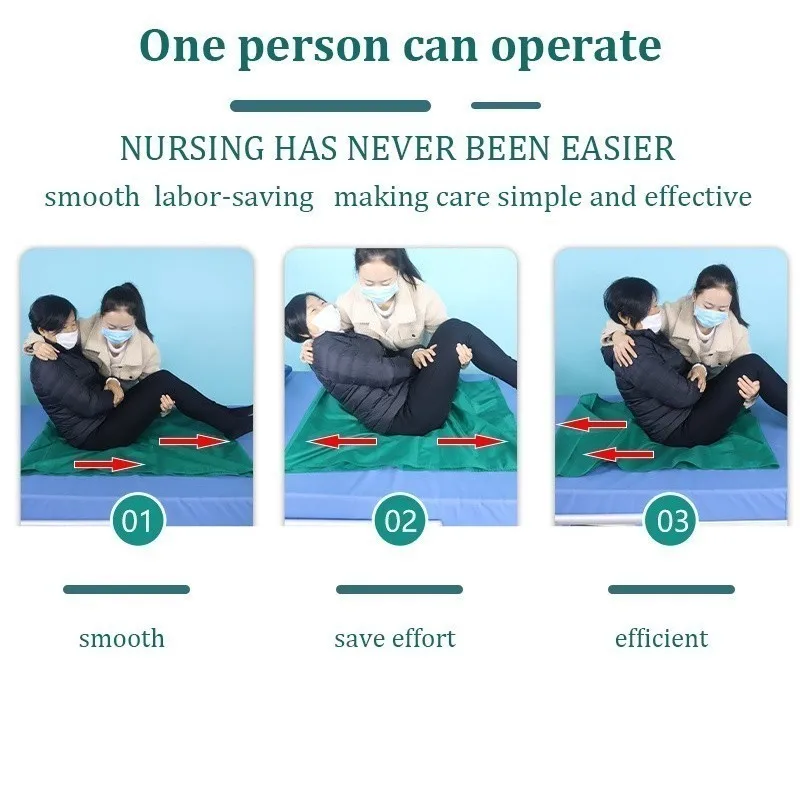 Multifunctional Shifting Pad Washable Elderly and Paralyzed Patient Bedding Shifting Moving