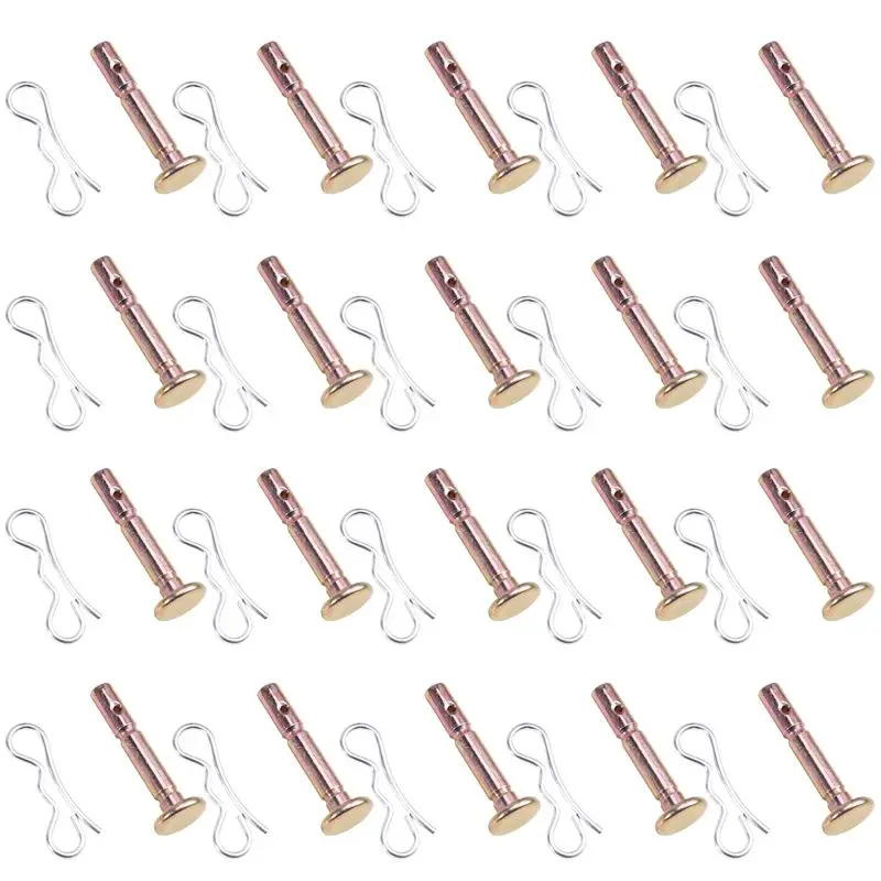 

ABLG 20 Sets Shear Cotter And Split Pins Kit For Snow Blower 714-04040 Shear Cotter Pin 738-04124 738-04124A