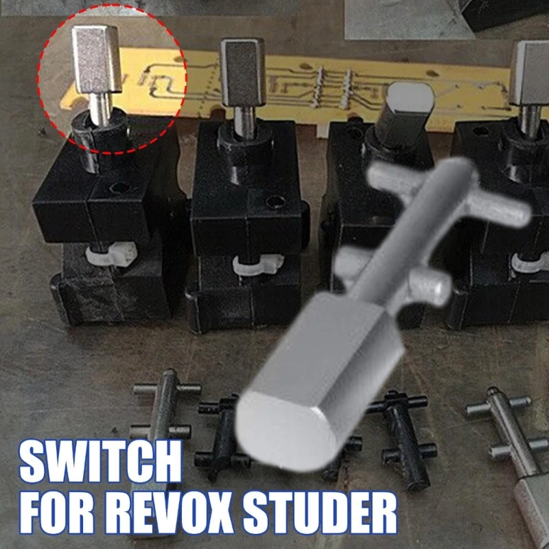 Toggle Switch with Knob  Chrome Rocker for REVOX B77, B710, STUDER A710, PR99 Heavy Rocker Toggle Flick Switch