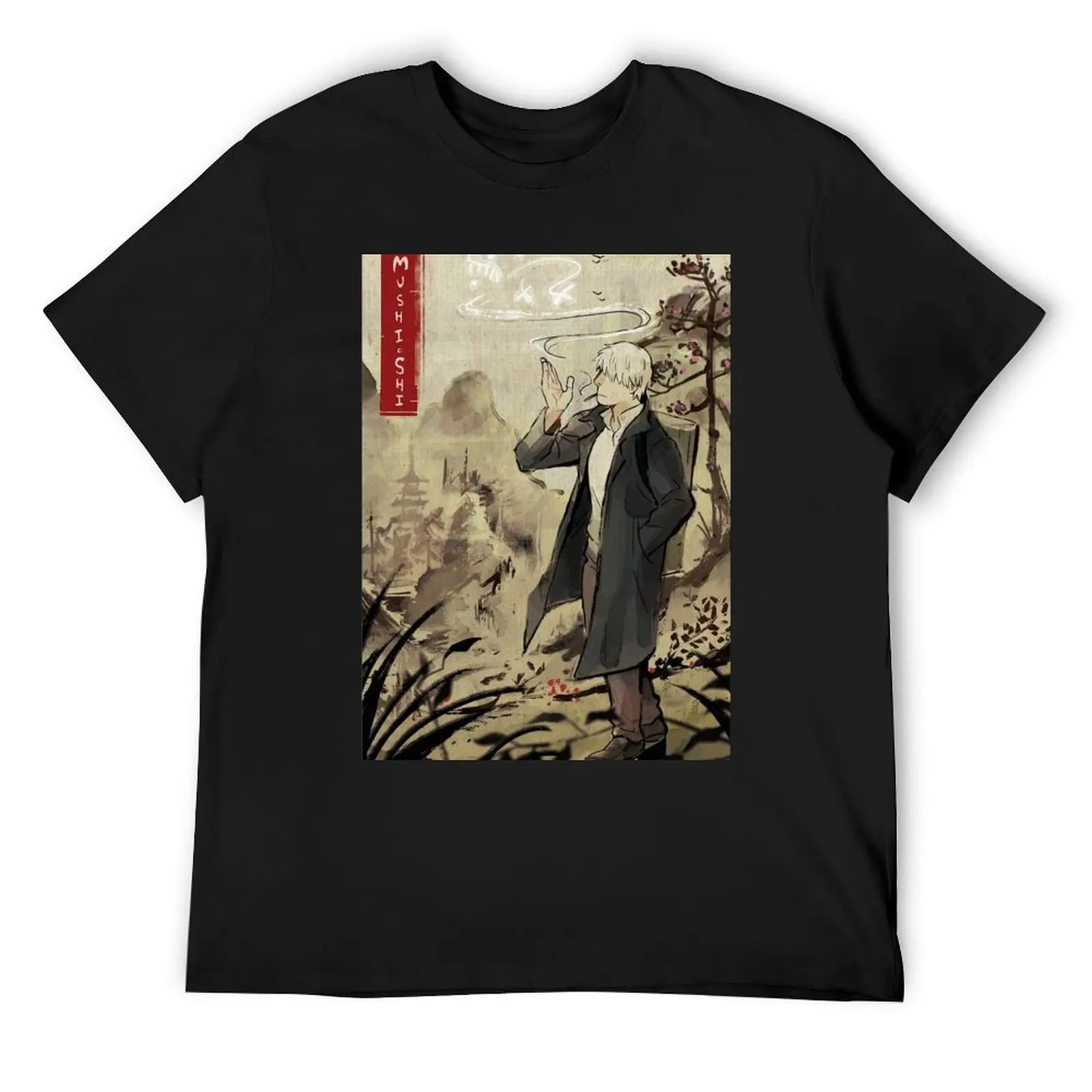 

Mushishi Zoku Shou Painting T-Shirt vintage graphic tee funny costumes oversized oversized t shirt men