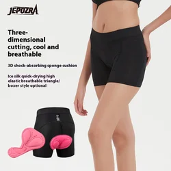 JEPOZRA Women's Gel 3D Padded Cycling Shorts, Comfortable Underwear, Compression Tights, Bike Underpant, Road Bicycle
