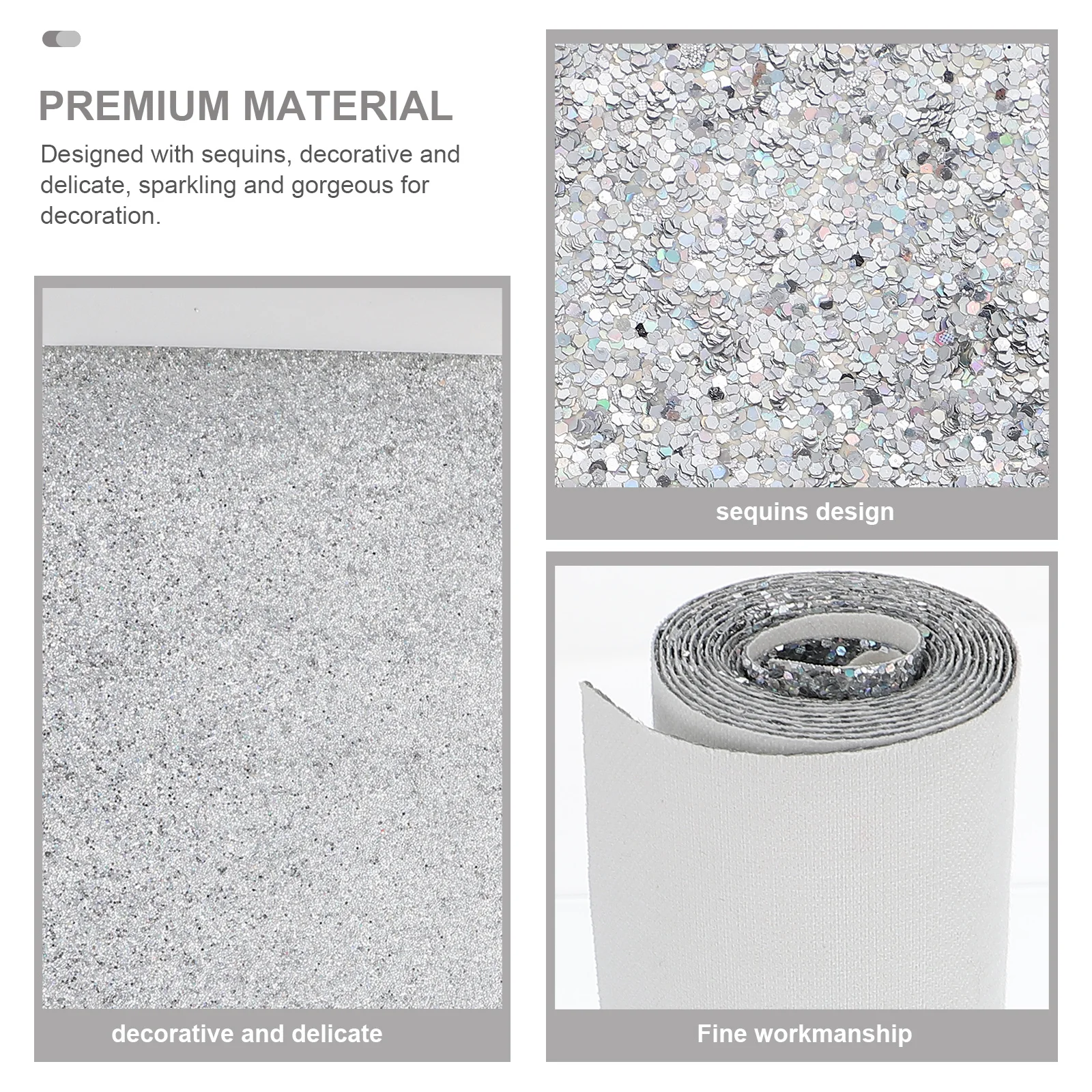 

1 Glitter Faux Sheet for Crafting Shiny DIY Accessories Shoes Repair Sparkling Sequins Sheets for Earrings and Hairpins