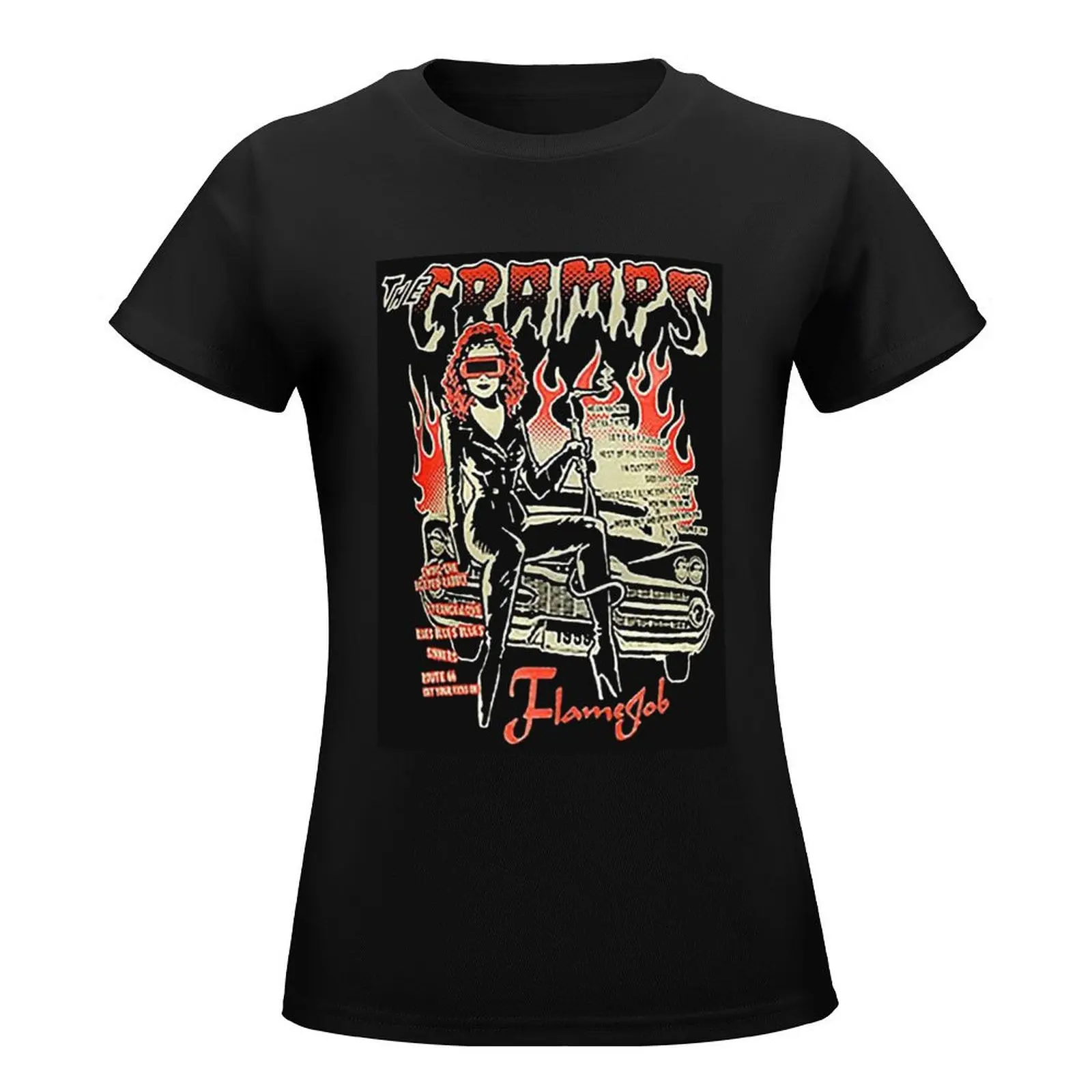 The Cramps T-Shirt blanks summer clothes tees customs design your own Woman clothing