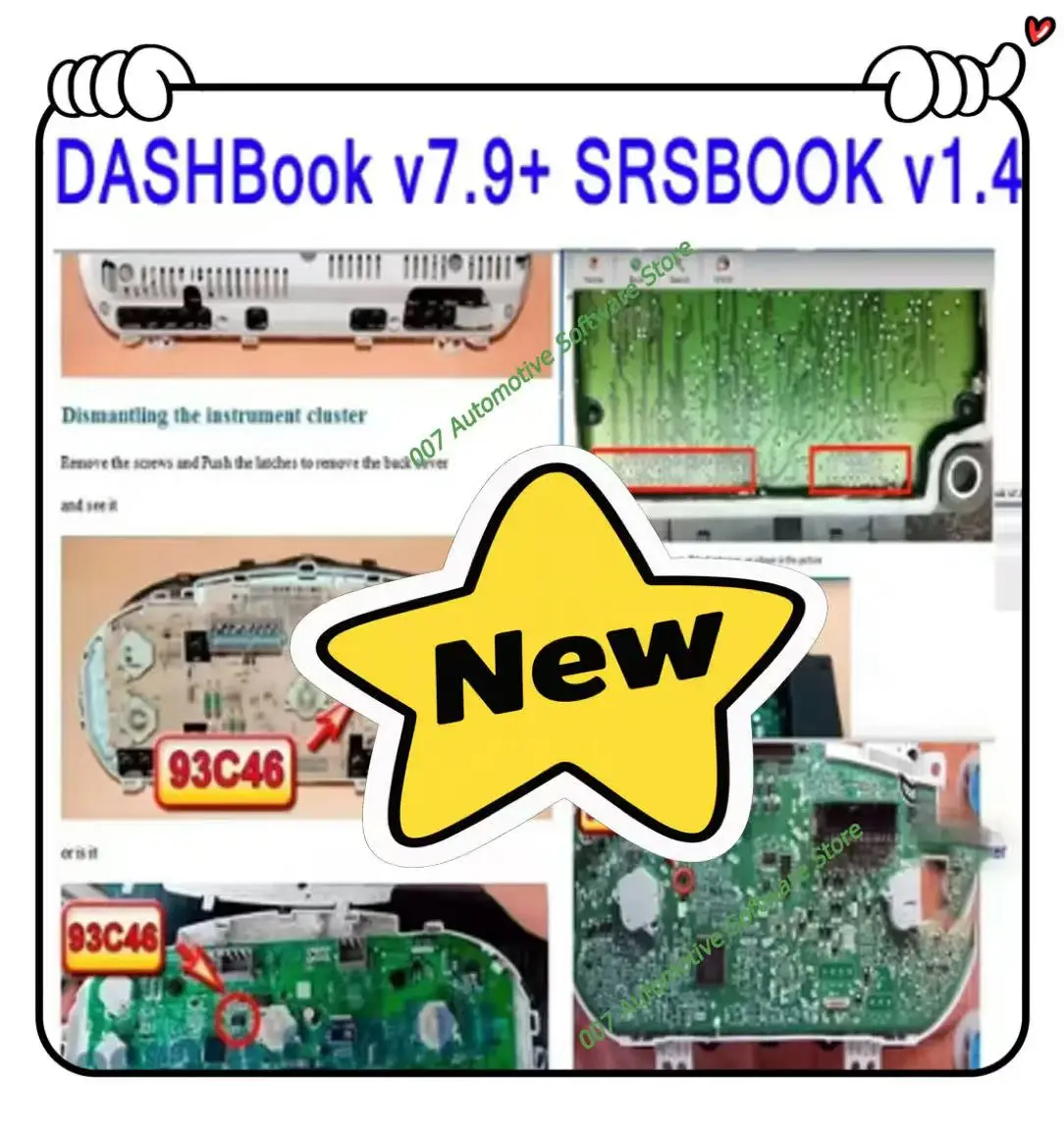 

NEW DASHBook V7.9 And SRSBOOK V1.4 Full Version with Keygen - Disassembly Remote Installation Guide for Beginners