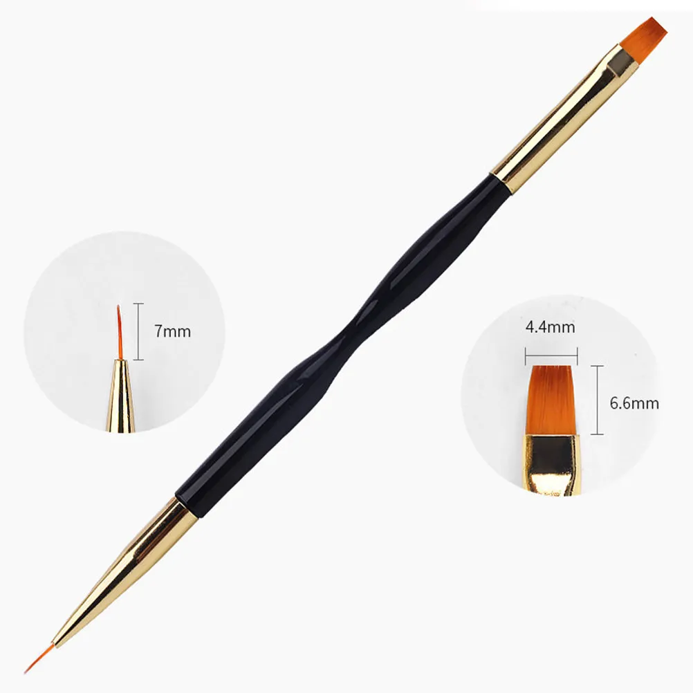 

3Pcs High Quality Nail Art Pen Brush Set Lightweight and Convenient for Nail Art Accessories Home and Professional