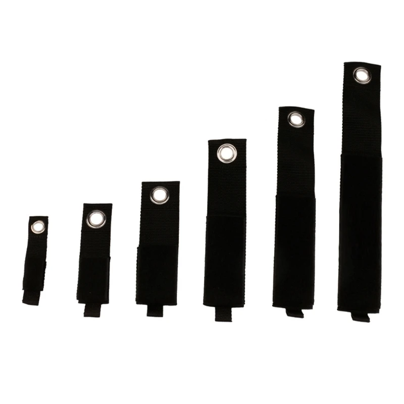 25UC 5 Pack Multipurpose Lock Tape Strap Fastening Strap Nylon Texture For Outdoor Equipment Organization And Weight Bearing