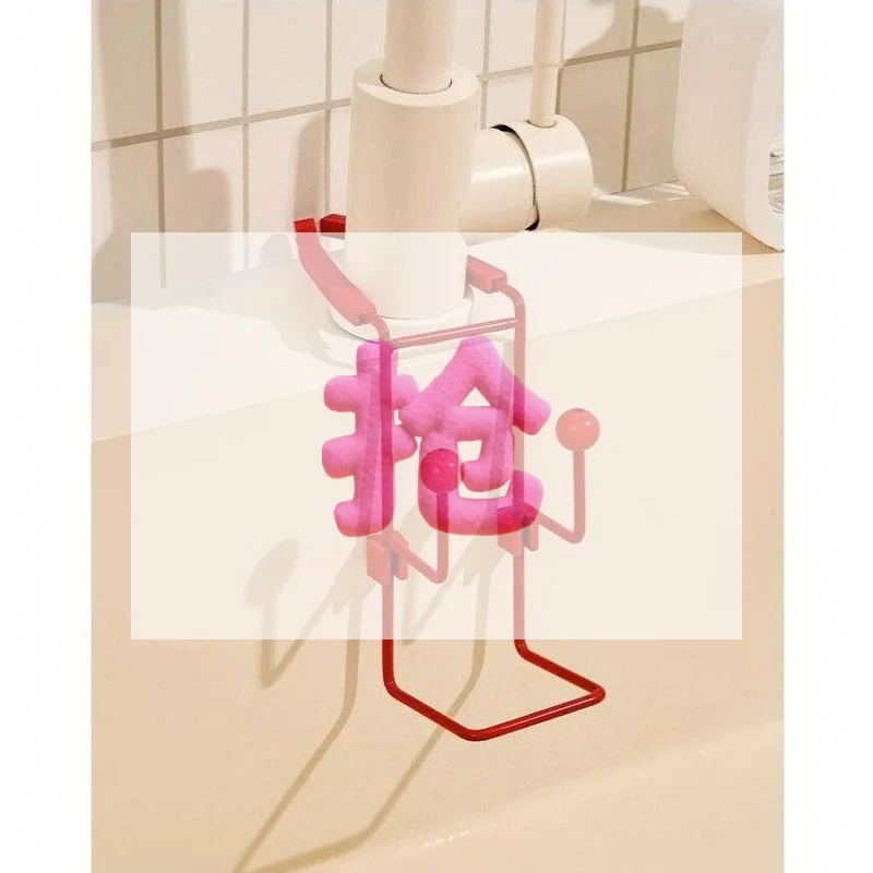 Kitchen Metal Sink Drying Holder Sink Rack Wall Sucker Sponge Storage Soap Stand Dish Cloth Shelf Organizer Holder Products