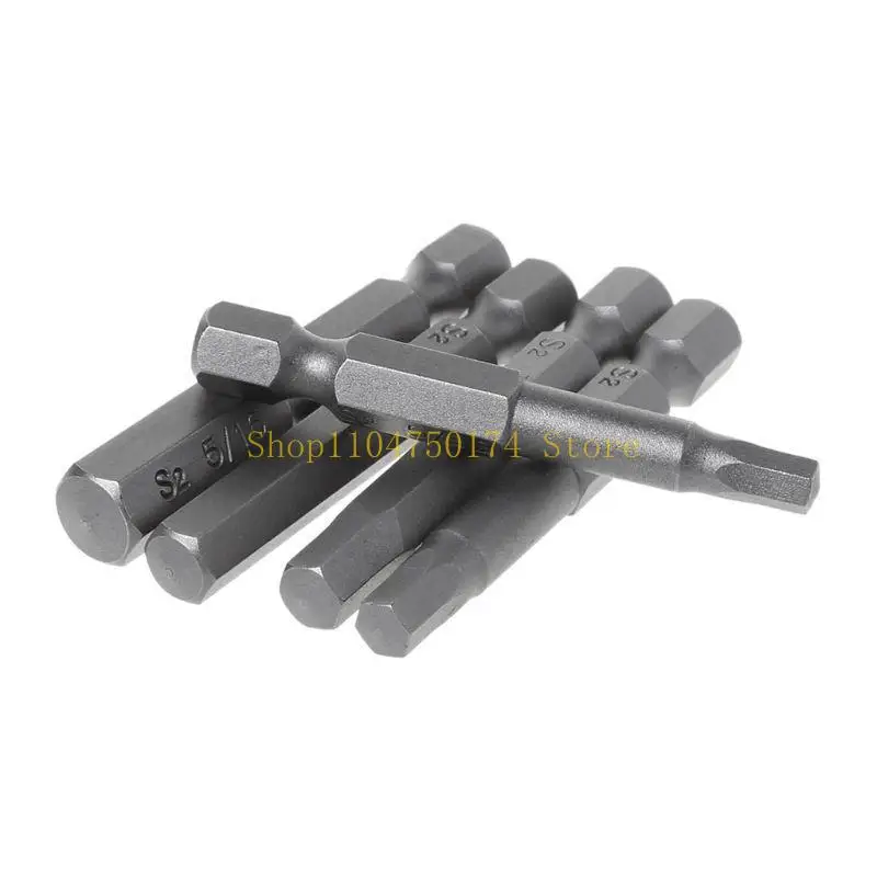 10pcs Hexagon Screwdriver Bit Steel 1/4 Inch Shank Screw top sale