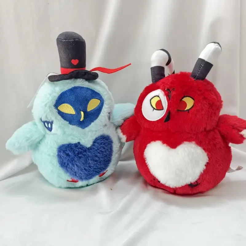 

Hazbin Hotel Christmas Gag Gift Alastor The Radio Demon Plush Hot New Spooky Cute Stuffed Doll for Anime Fans