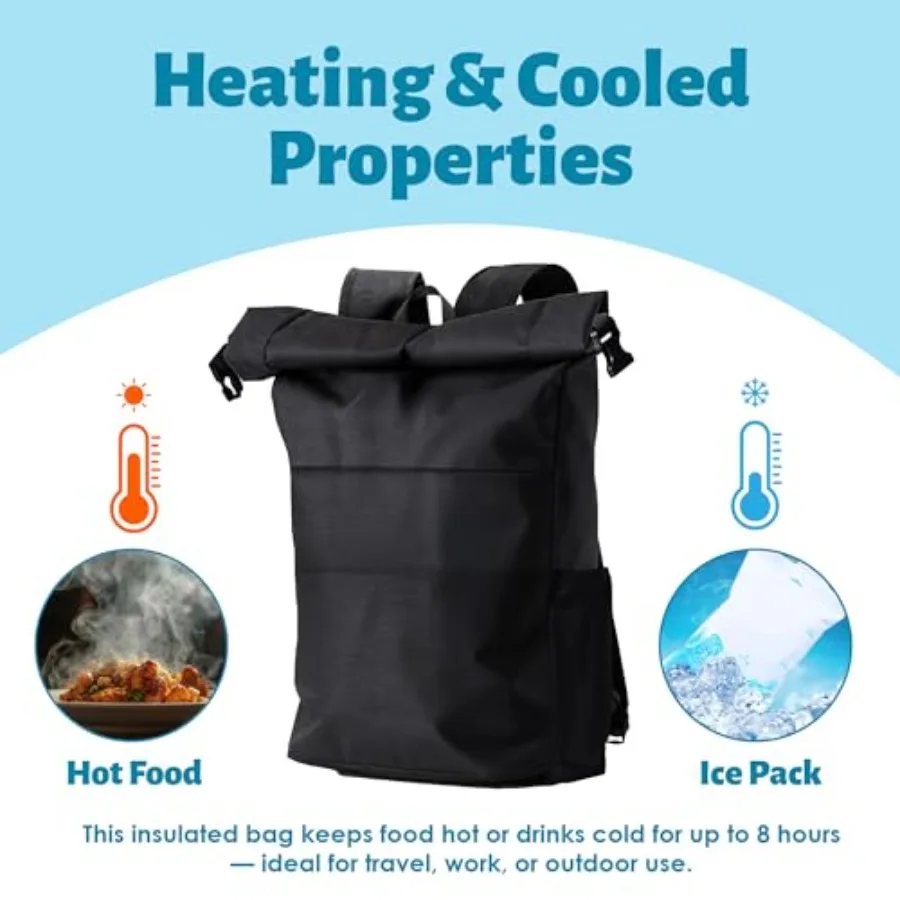 حقيبة ظهر bl4ck fl4g RFID مضادة للسرقة للكمبيوتر المحمول مقاومة للماء 29L حقيبة سفر للرجال والنساء تناسب الكمبيوتر المحمول مقاس 15.6 بوصة #6