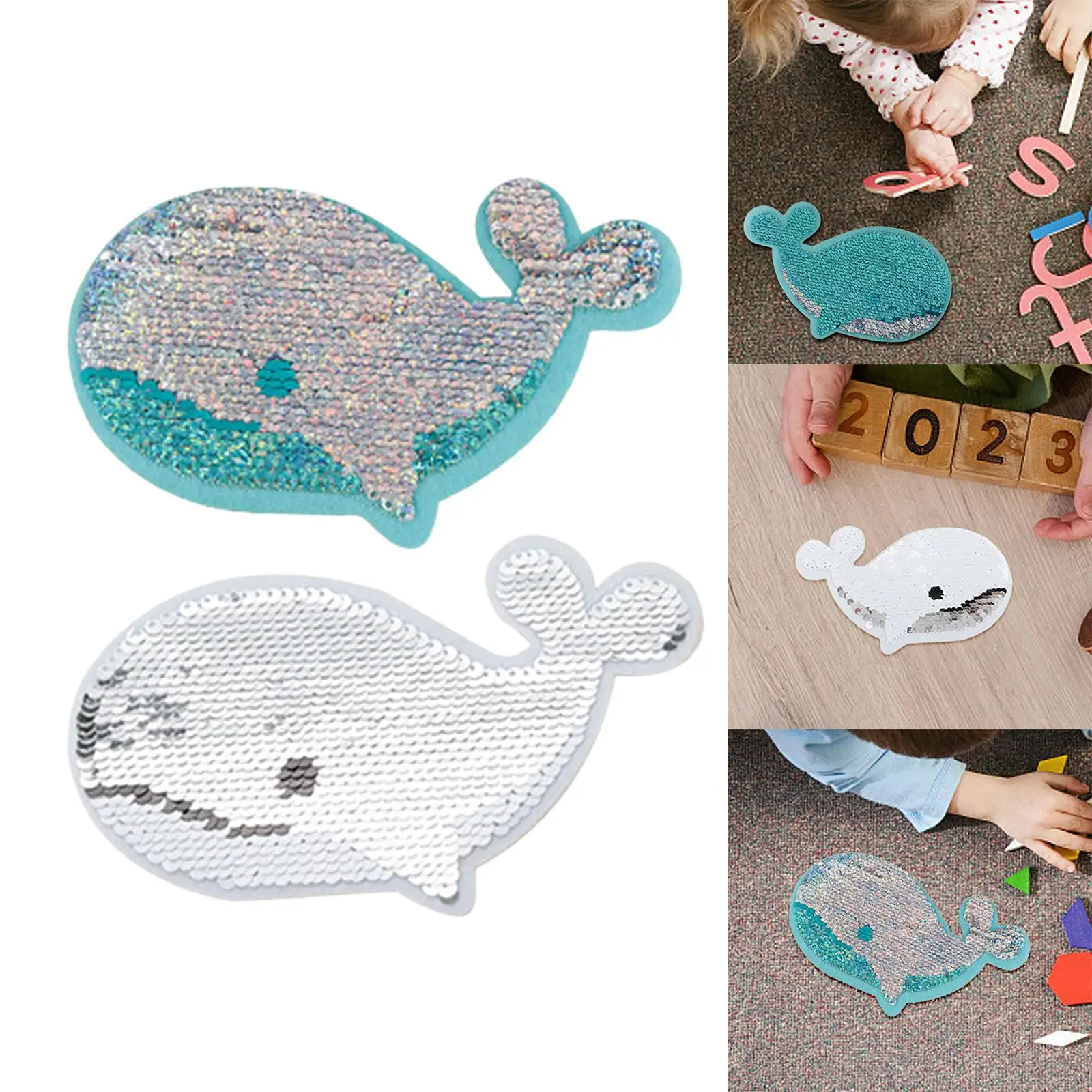 Kids Busy Board Sequins DIY Accessories Material Learning Activities for Boys and Girls Gifts