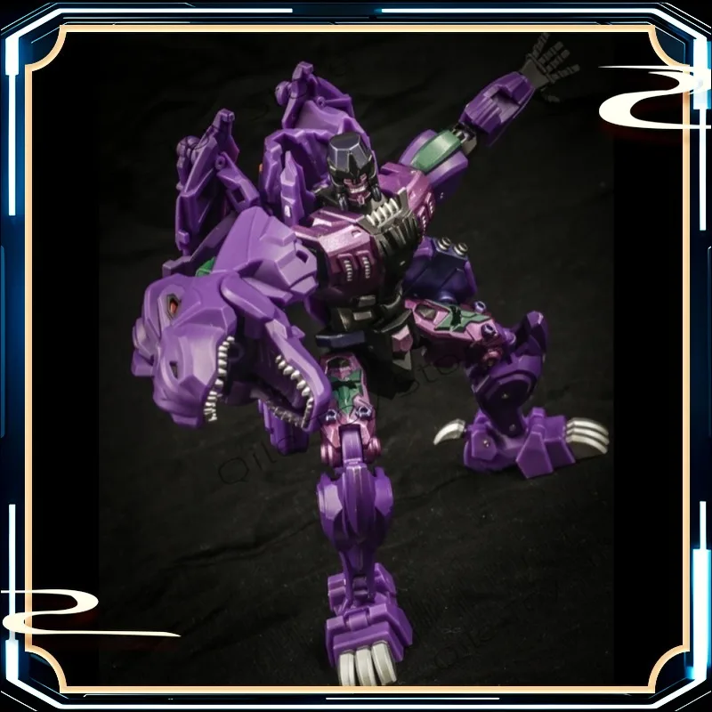 Na stanie RT02 Tyranozaur Rex Tyrant Reprint ROBOTtoys Małe Figurki Transformujące się w Mech, Figurki Akcji, Kolekcjonerskie Prezenty