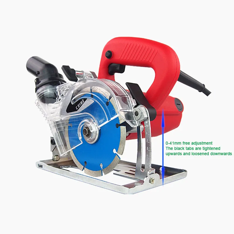220V Multifunctional Woodworking Dust-free table Saw Woodworking Marble Electric Circular Saw Woodworking Tile Electric Saw
