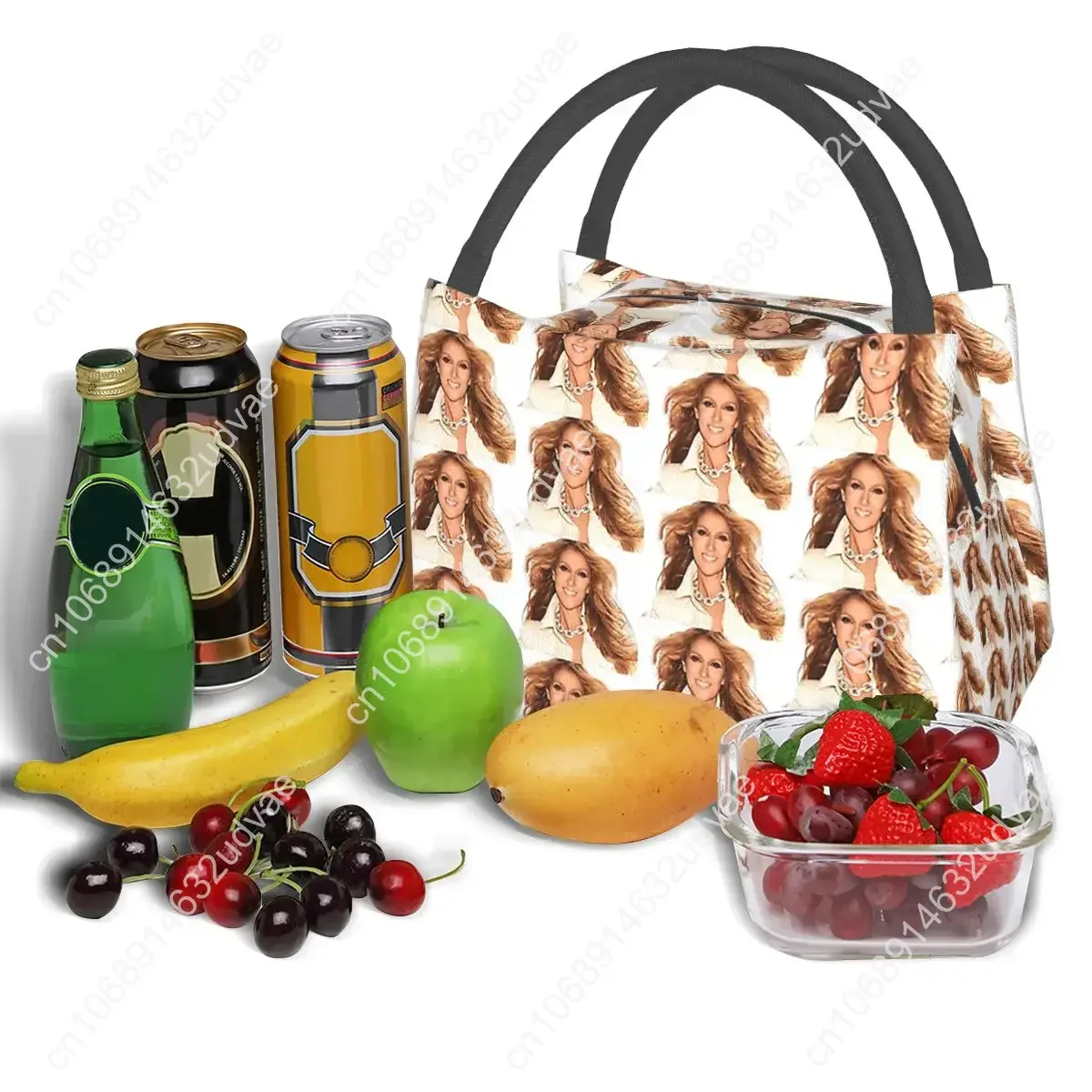 Rambutterurai Celine Dion Tour Dates และ C ถุงอาหารกลางวันฉนวนกล่อง Bento อาหารกลางวัน Tote กระเป๋าปิคนิคสําหรับผู้หญิงเด็กโรงเรียน