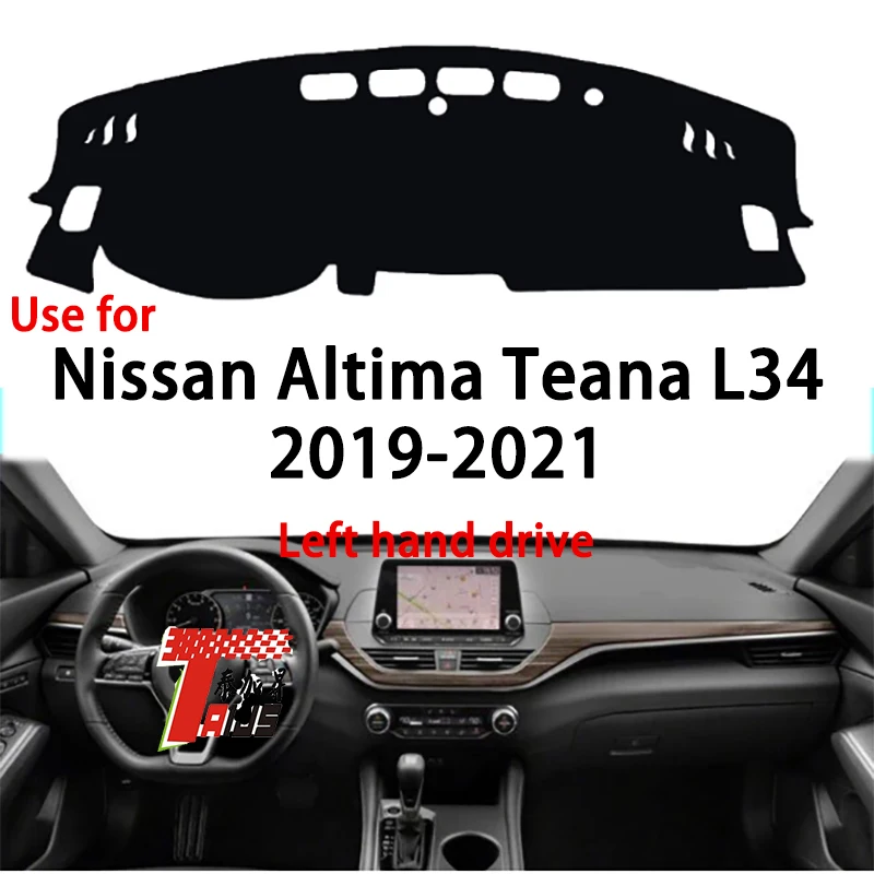 

TAIJS factory high quality Suede dashboard cover for Nissan Altima Teana L34 2019-2021 Left hand drive hot selling product