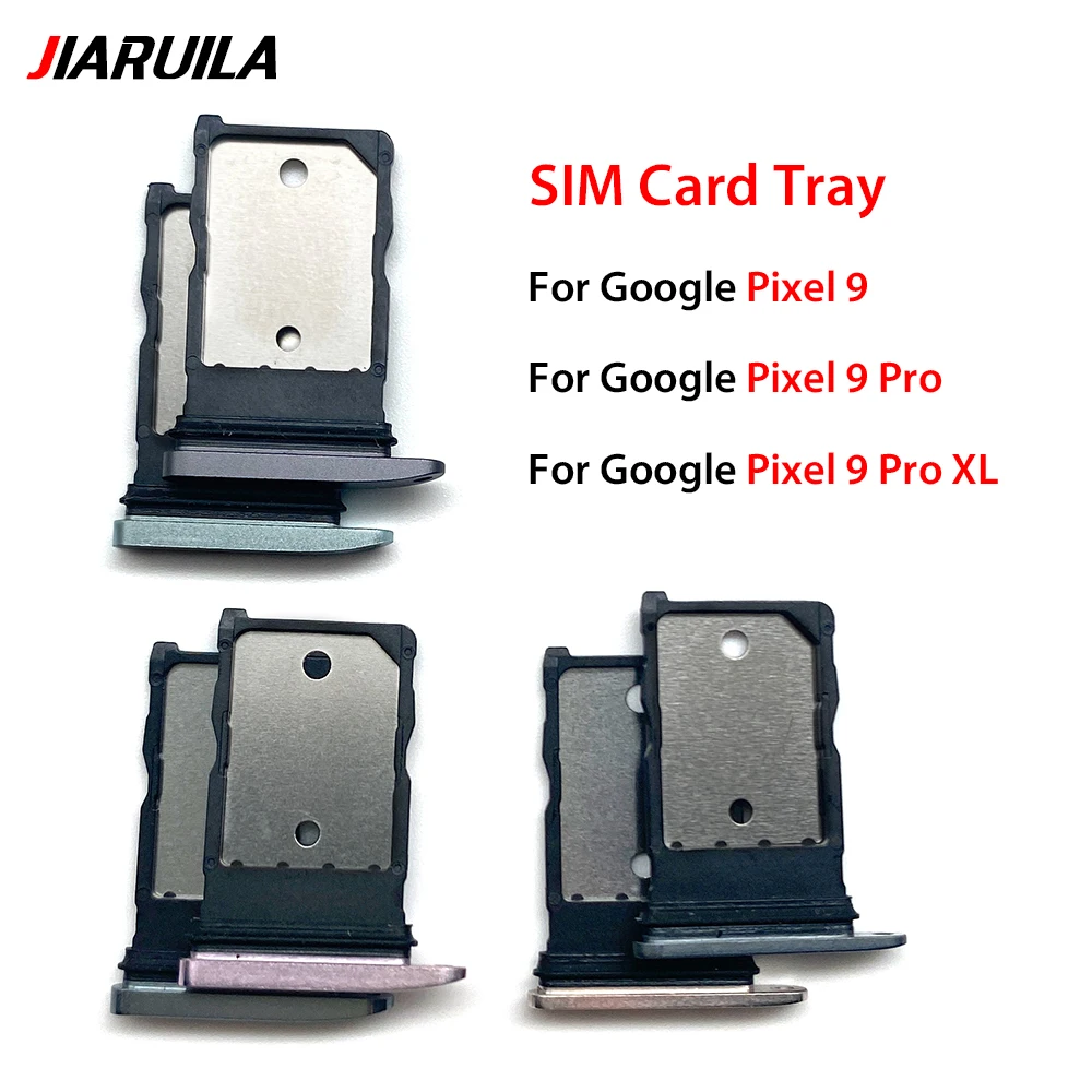 NEW SIM Card Holder Tray Slot Holder Adapter Socket repair part For Google Pixel 9 / 9 Pro / 9 Pro XL / 9A / 9 Pro Fold