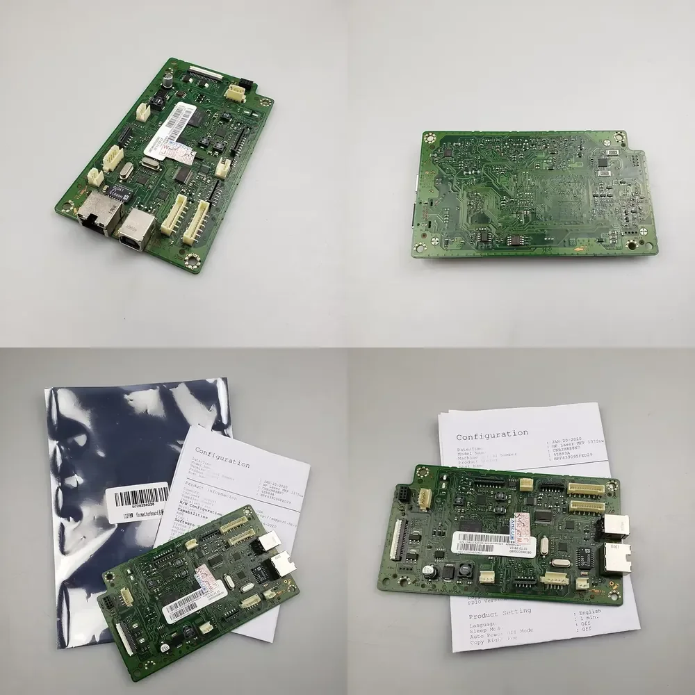SY 90% de las placas base para impresoras 137fnw vienen con un chip de cartucho de tinta sin selenio de alta calidad