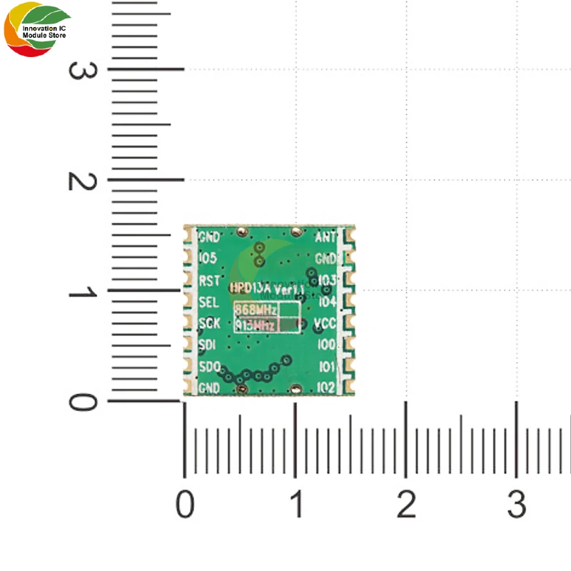 HPD13A 840-945MHz SX1276 Draadloze Transceiver Module Afstandsbediening Printplaat