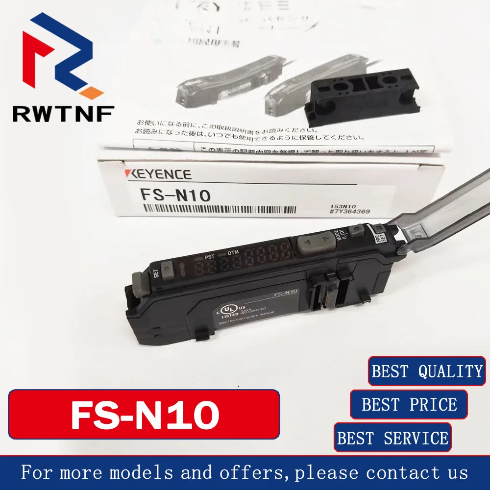 

Brand New Genuine FS-N10 KEYENCE digital fiber optic amplifier sensor