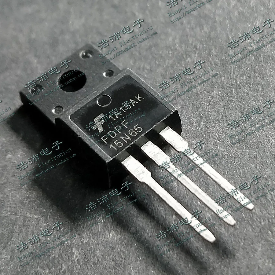 20PCS/FDPF15N65 15N65 New Field Effect Transistor 15A/650V TO-220F