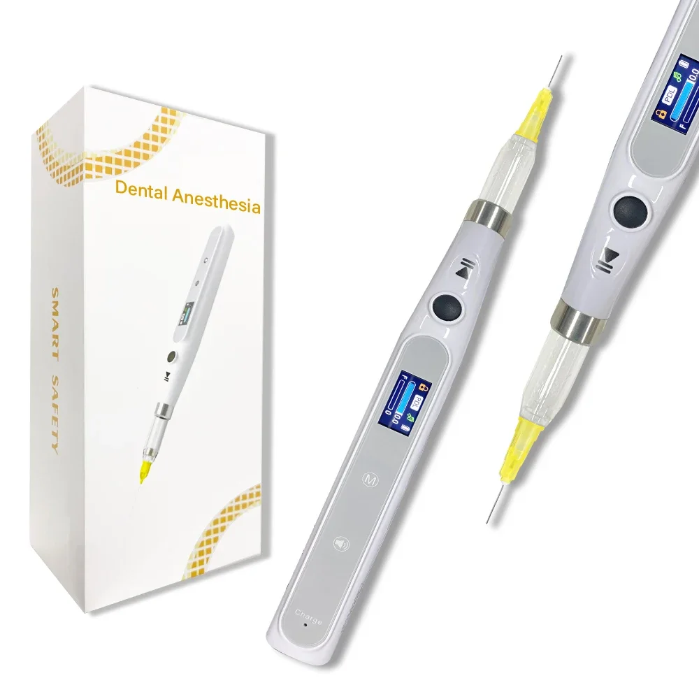 2023Newest Hot Selling Hight Quality Portable Den tal Instruments Painless anest hesia Injector 3 Mode Of inje ction Speed