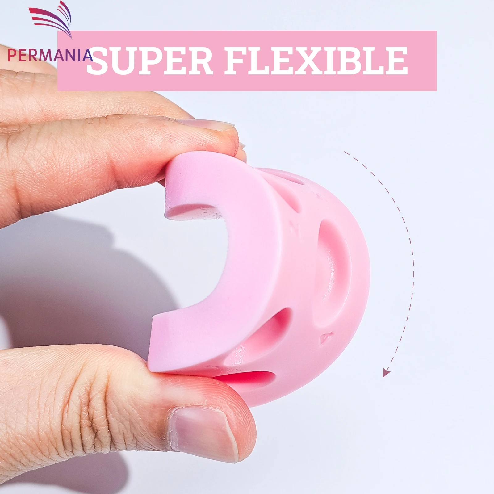 PERMANIA 1 Stück Wimpernlifting-Palette 5-Funktionen-Wimpernlifting- und Färbewerkzeug Professionelle Silikonplatte für Wimpernverlängerungsarbeiten – Detail 13