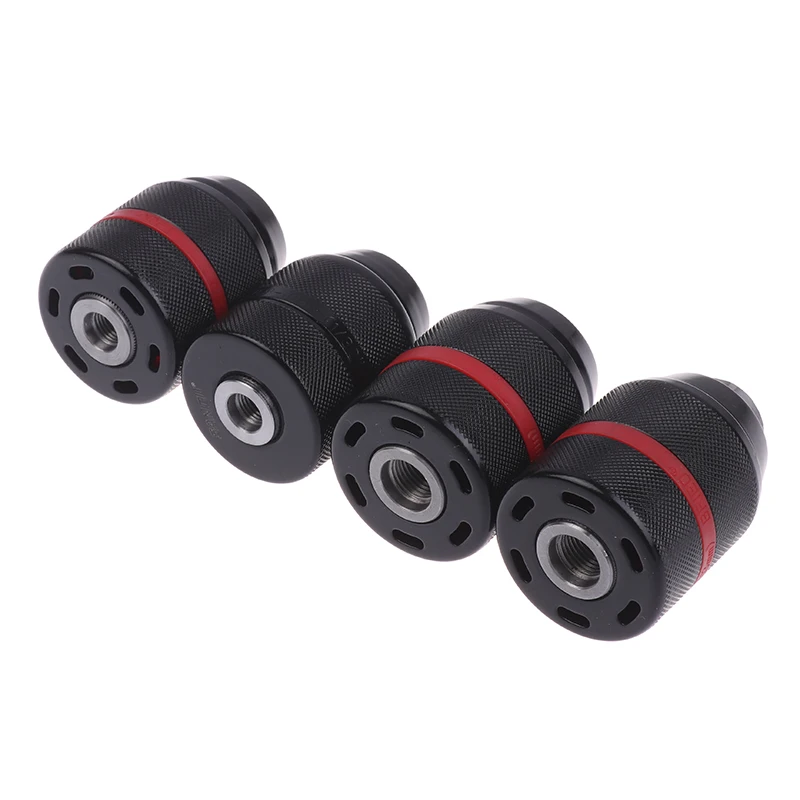 Mandril de catraca com travamento automático sem chave - Adaptador de broca de troca rápida de 10/13 mm para bits, torneiras e soquetes