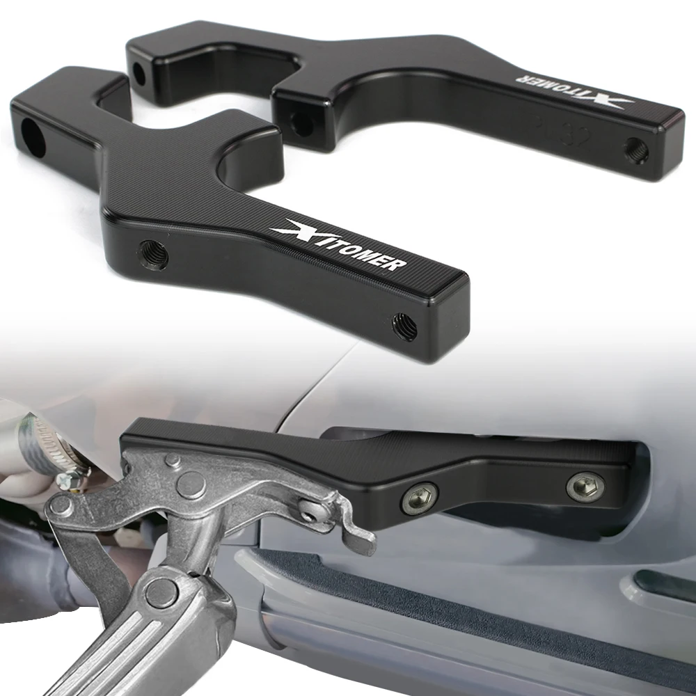 Motorcycle For Vespa GT 125/L 200/L GTS GTV 125 250 300 GT60 250ie Extended Footrest Extensions Passenger Foot Pegs Extension