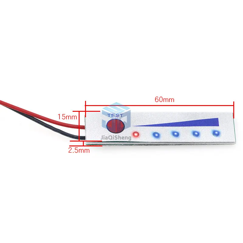 Lithium Battery Level 1S 2S 8V 3S 12V 4S 16V 5S 21V 6S 25V Indicator Tester LCD Display 18650 Lipo Li-ion Battery Meter Module