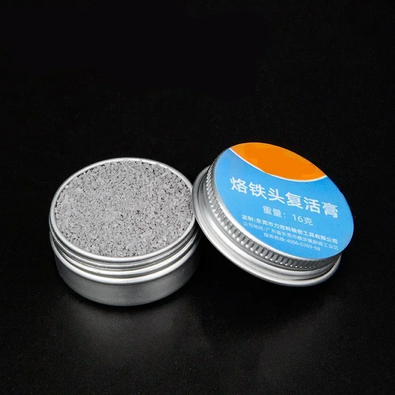 Electrical Soldering Iron Tip Refresher Solder Cream Clean Paste for Oxide Solder Iron Tip Head Resurrection Oxidative Cleaning