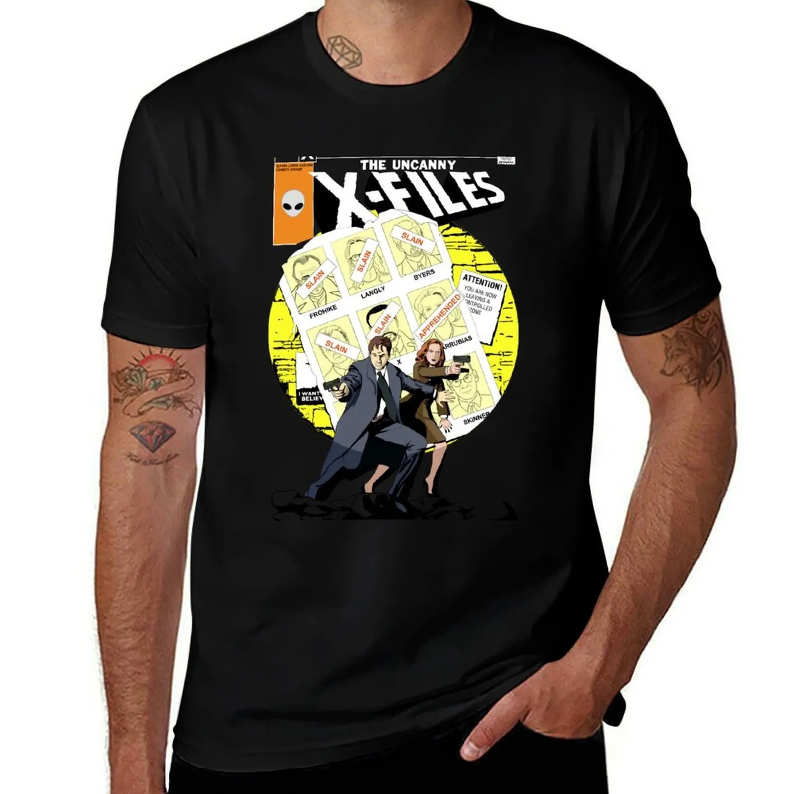 The Uncanny X-Files T-Shirt Essential Solid Color T-Shirt