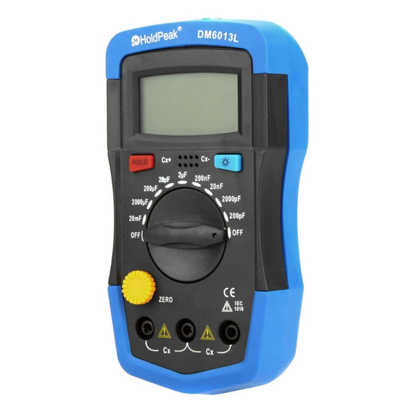 Handheld Digital Capacitance Meter Capacitor Tester Capacimeter Electronic Auto Dropship