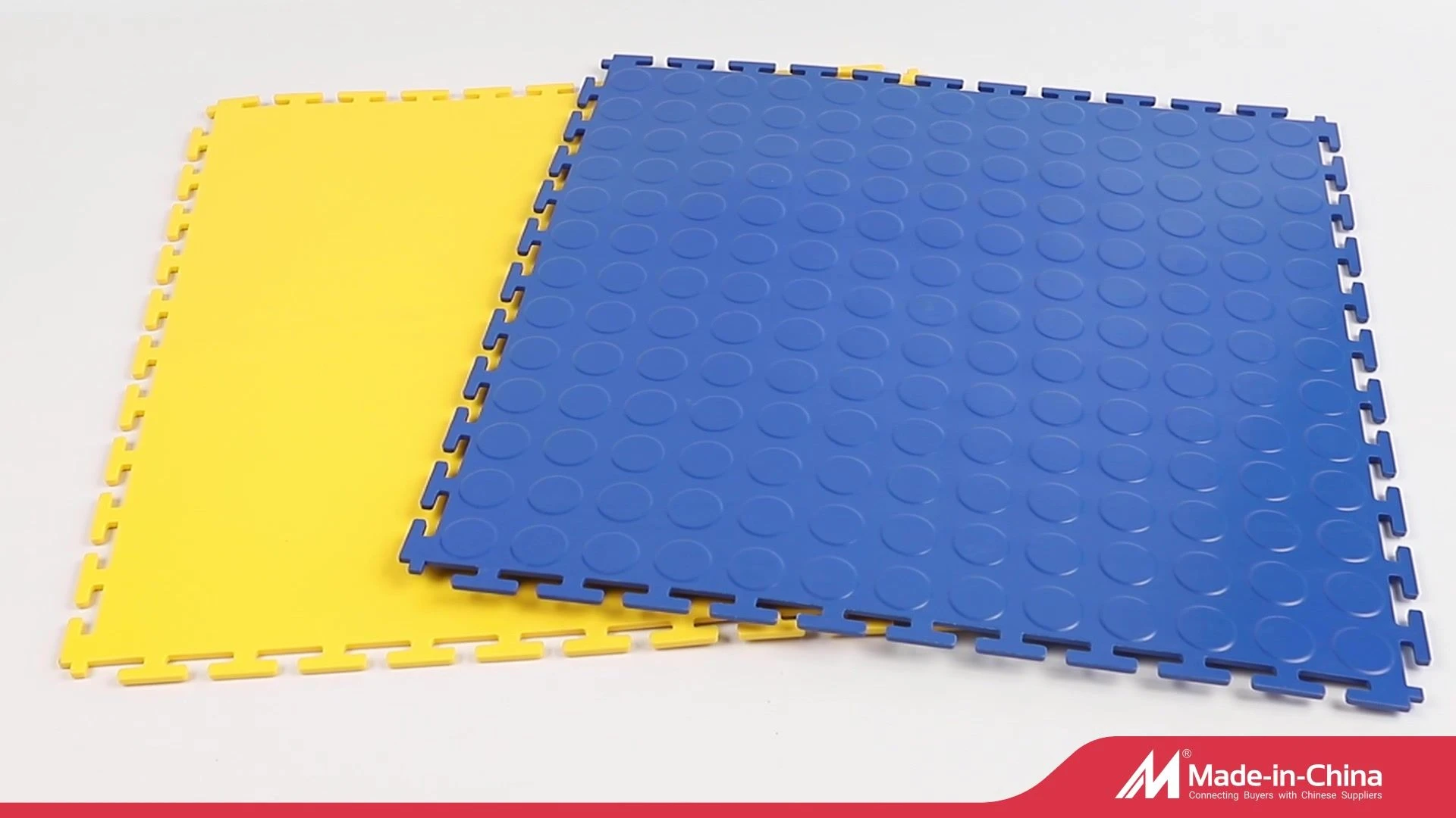 High Tensile Strength Portable Plastic Garage Flooring Tiles Modular PVC Garage Flooring Industrial Floor Tiles for Workshop