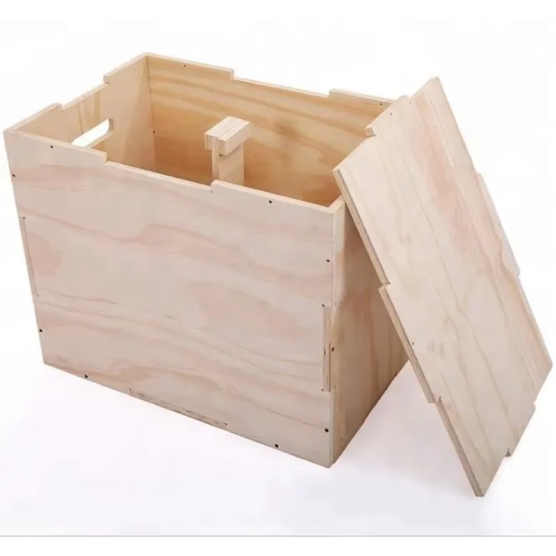 Picture 5: 2026 3-in-1 Wooden Plyometric Jump Box Cross Fit Agility Training