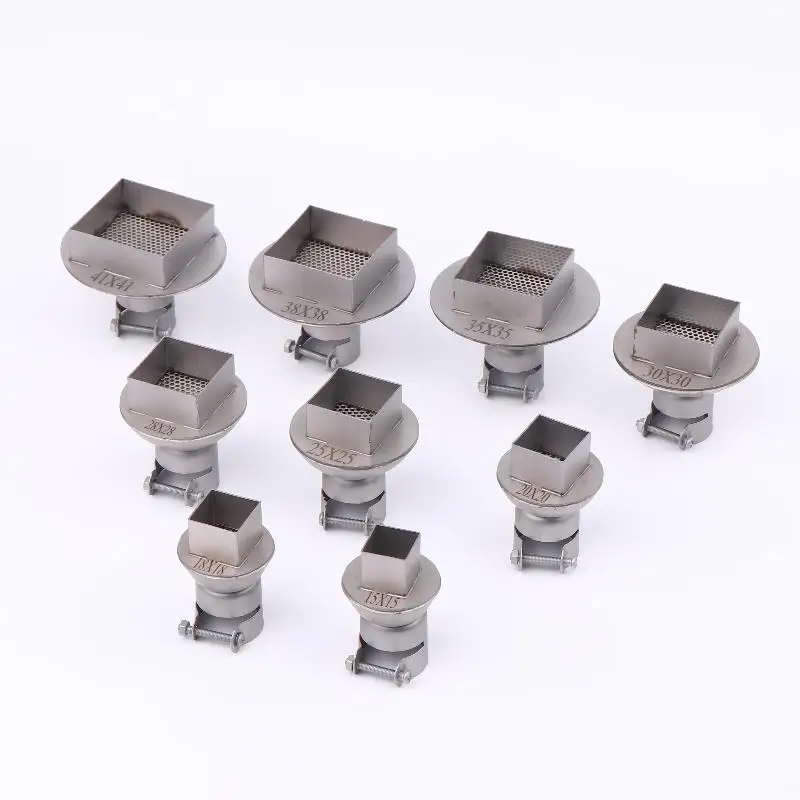 BGA Nozzle SMD Welding Nozzle 850 Hot Air Gun Welding Station Nozzles For WEP YIHUA 853AAA SAIKE ATTEN 909D 858D