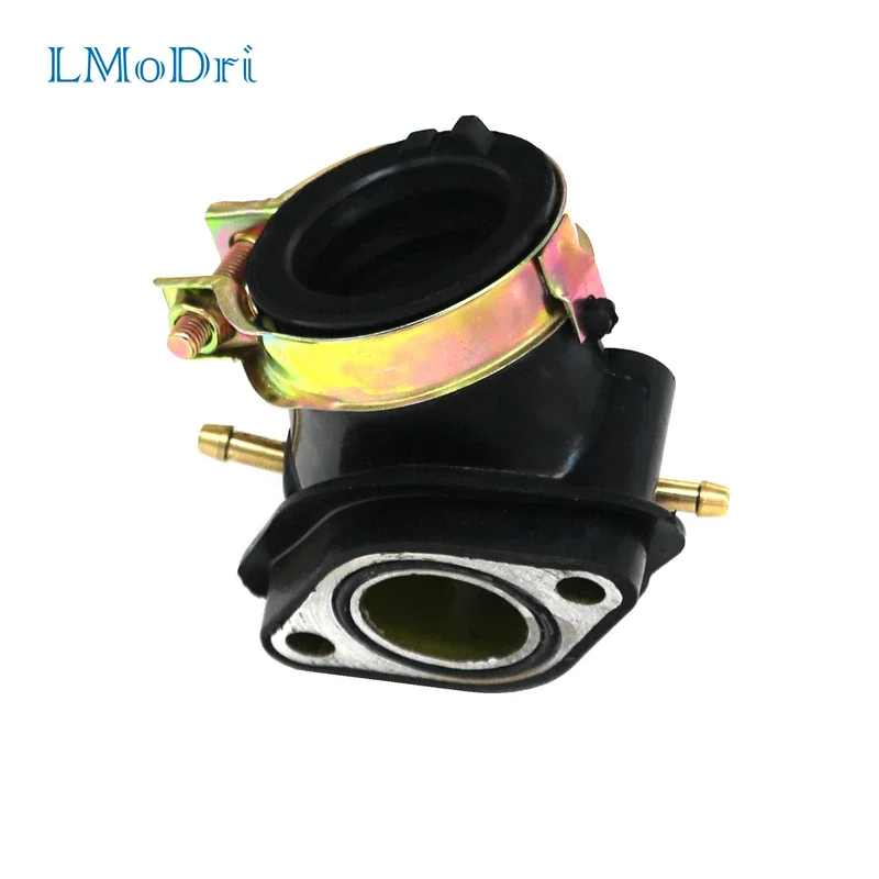 LMoDri Motorcycle GY6 125cc 150cc Intake Manifold Inlet Pipe Moped Scooter ATV Go Kart Engine Part