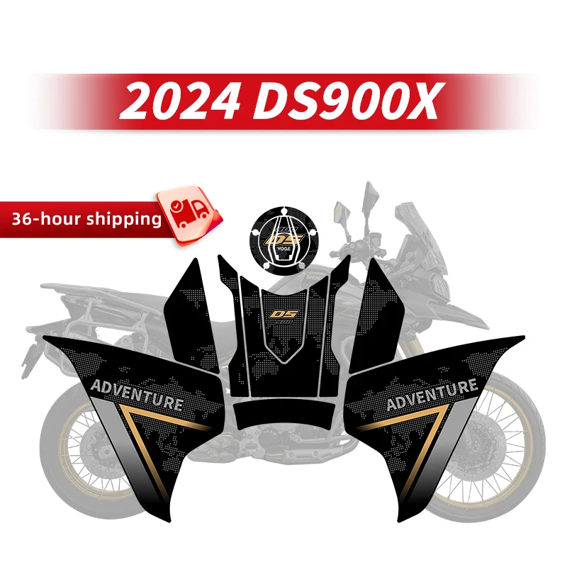 

For VOGE DS900X 900DSX Fuel Tank Area Protection Stickers Kits Of Motorcycle Accessories Decoration 3M Back Glue Refit Decals