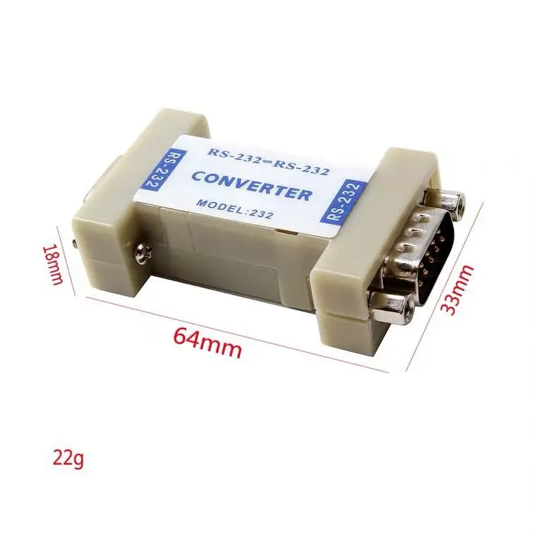 Port Powered RS232 to RS232 Serial Port Isolator Electric Adapter