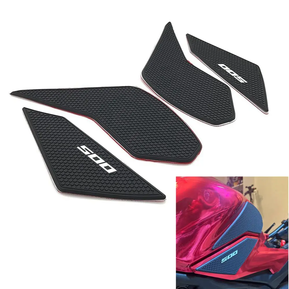 

For Honda CB500F CBR500R 2019 2020 2021 Tank Pad Gas Tank Traction Pads Fuel Tank Grips Side Stickers Knee Grips Protector Decal