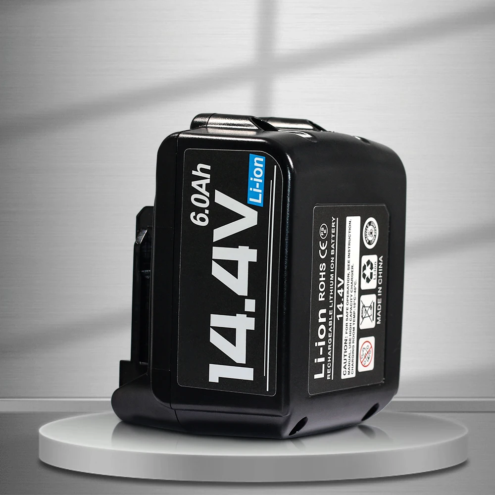 

Для Makita 14,4 В аккумулятор BL1430 3 Ач-6 Ач литий-ионный аккумулятор Замена для Makita BL1460 1415 194066-1, совместимый с электроинструментами