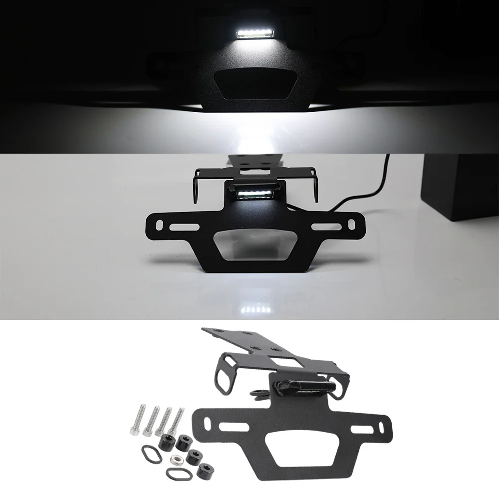 

Motorcycle Tail Tidy Fender Eliminator Plate Holder Frame With LED Light For Honda CBR400R CBR500R CB500 Hornet 2019-2025