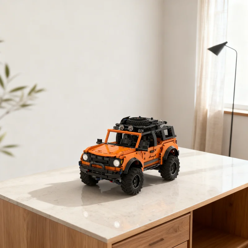 

1756pcs MOC Forded Bronco RC Dual Alternate Technical Model Building Blocks Construction Christmas Gift Toy Idea Education DIY